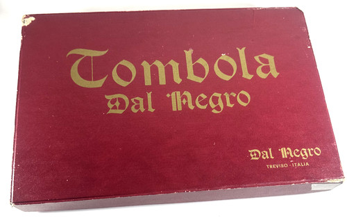 Tombola dal negro gioco - tombola,