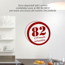 adesivo murale Napoli  tombola